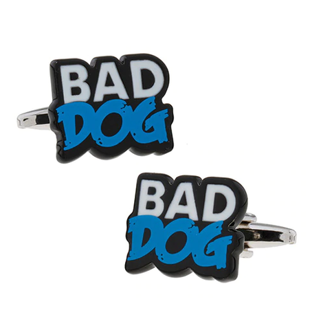 Manžetové knoflíčky zlý pes "Bad dog"