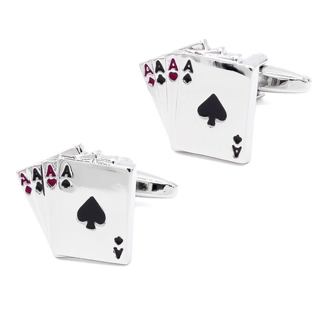 Manžetové knoflíčky poker - 1
