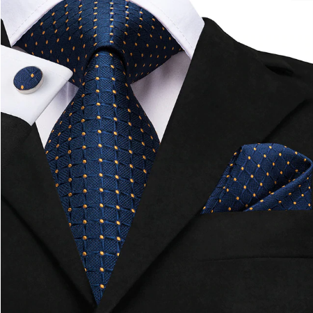 Manžetové knoflíčky s kravatou - Apollón