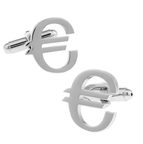 Manžetové knoflíčky Euro ocel - 1