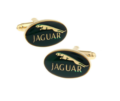 Manžetové knoflíčky Jaguar gold - 1