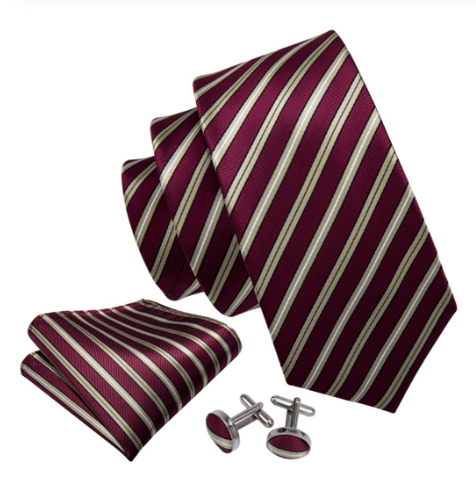 Manžetové knoflíčky s kravatou Peithó - 1
