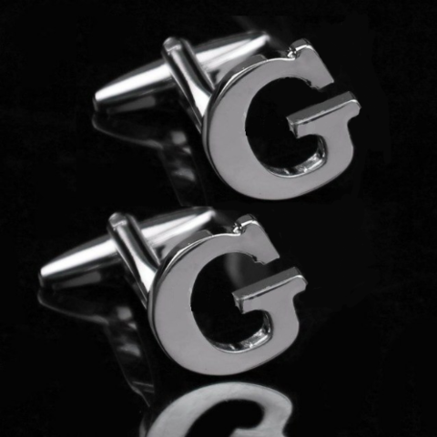 Manžetové knoflíčky písmeno G