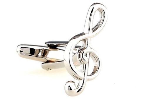 Manžetové knoflíčky houslový klíč Strauss - 2