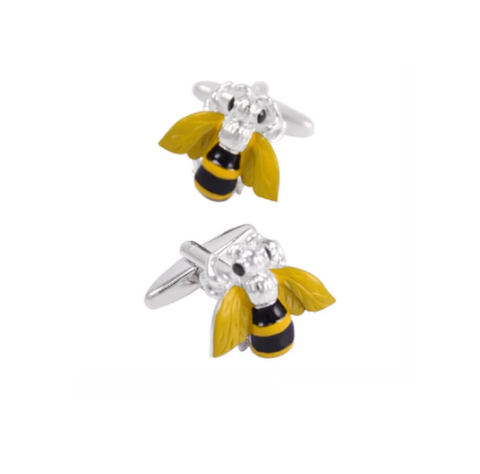 Manžetové knoflíčky včela - 2