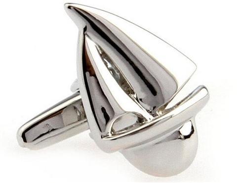 Manžetové knoflíčky yachting silver - 2