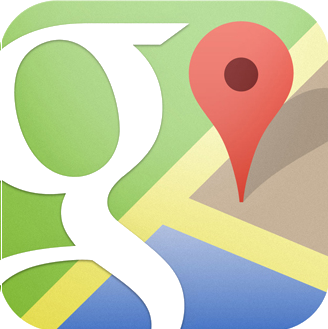 Google Maps Manžetové knoflíčky