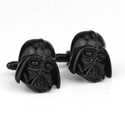 Manžetové knoflíčky Darth Vader Star Wars černá